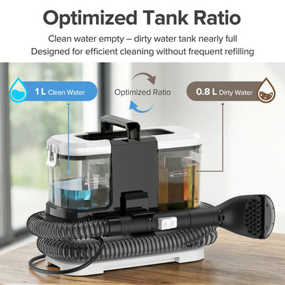 Nettoyeur Portable Puissant pour Taches et Odeurs de Animaux
